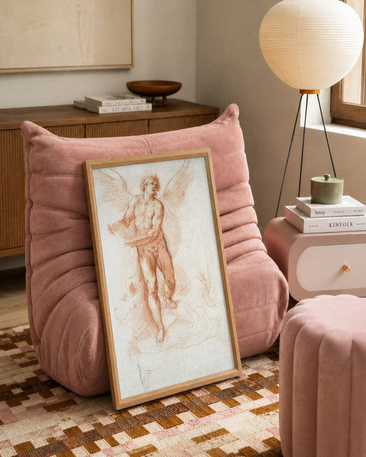 Renaissance Masters - Renaissance Masterpiece No. 267 - framed print in a styled room