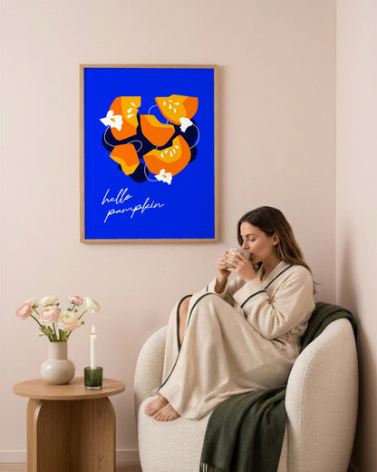 SENT Studio - Artistic Poster No. 12 - framed print in a styled room