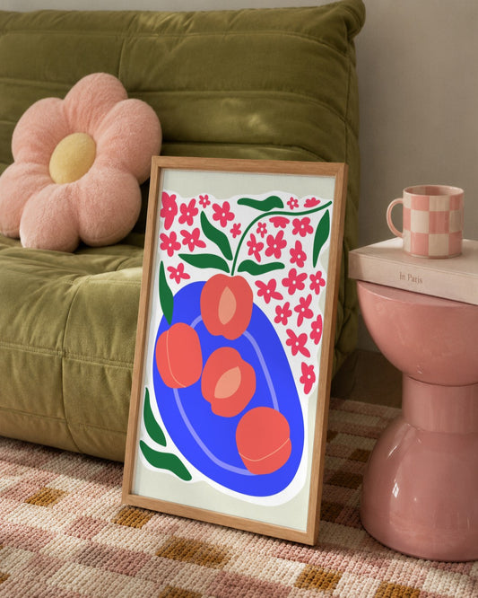 SENT Studio - Aesthetic Poster No. 50 - framed print in a styled room