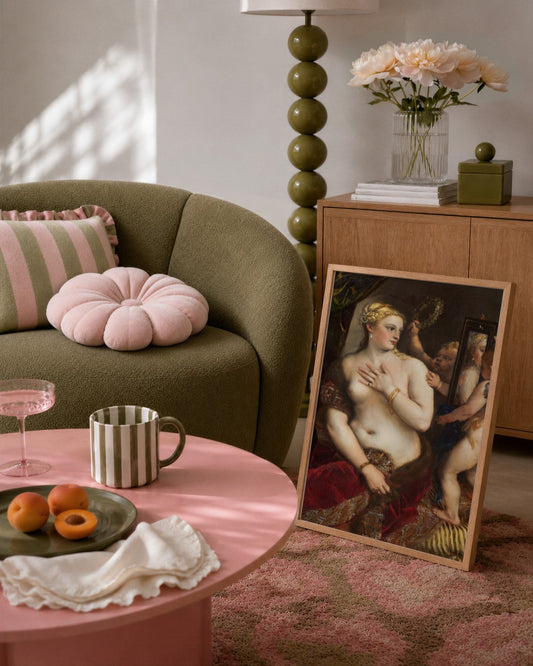 Renaissance Masters - Renaissance Masterpiece No. 259 - framed print in a styled room