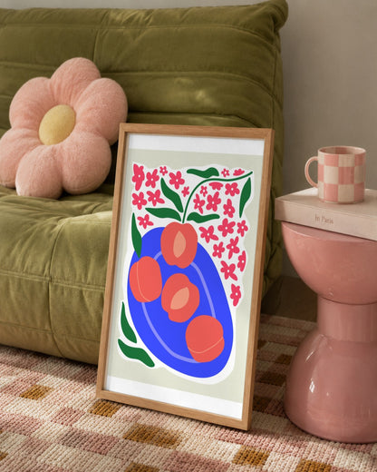 SENT Studio - Aesthetic Poster No. 50 - framed print in a styled room