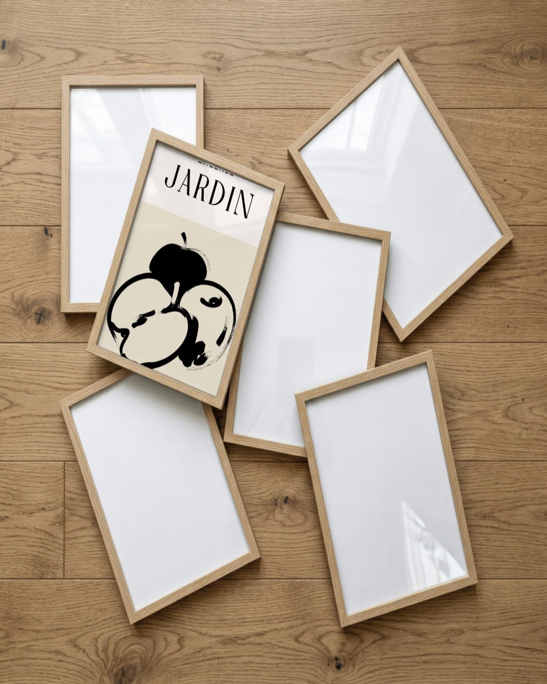 SENT Studio - Bohemian Poster No. 1 - framed print in a styled room