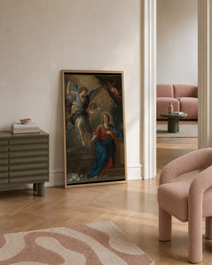 Renaissance Masters - Renaissance Masterpiece No. 159 - framed print in a styled room