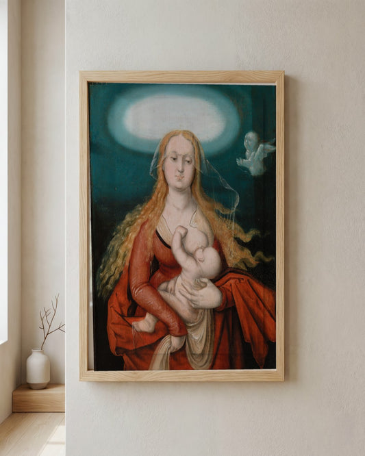Renaissance Masters - Renaissance Masterpiece No. 125 - framed print in a styled room