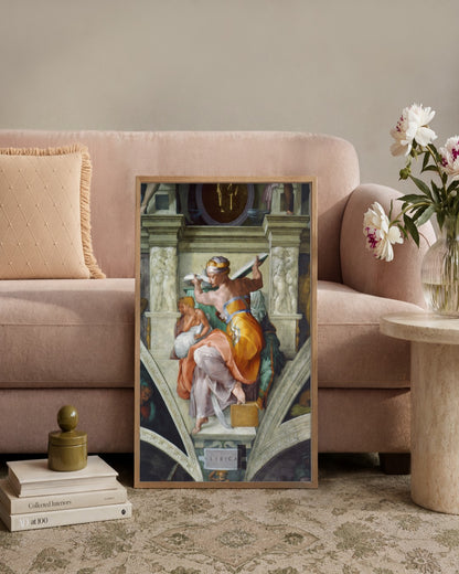 Renaissance Masters - Renaissance Masterpiece No. 316 - framed print in a styled room