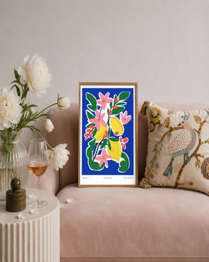 SENT Studio - Aesthetic Poster No. 22 - framed print in a styled room