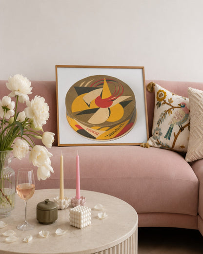 Antonina Sofronova - Odessa Food Trust - framed print in a styled room