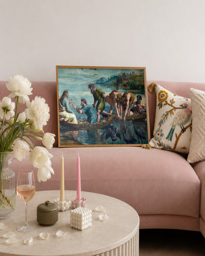 Renaissance Masters - Renaissance Masterpiece No. 320 - framed print in a styled room
