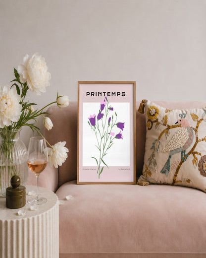 SENT Studio - Botanical Poster No. 68 - framed print in a styled room