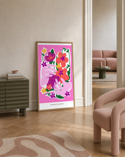 SENT Studio - Aesthetic Poster No. 42 - framed print in a styled room