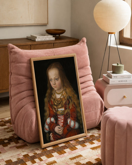 Renaissance Masters - Renaissance Masterpiece No. 215 - framed print in a styled room