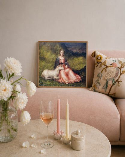 Renaissance Masters - Renaissance Masterpiece No. 288 - framed print in a styled room