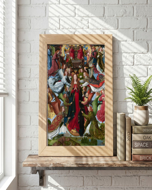 Renaissance Masters - Renaissance Masterpiece No. 88 - framed print in a styled room