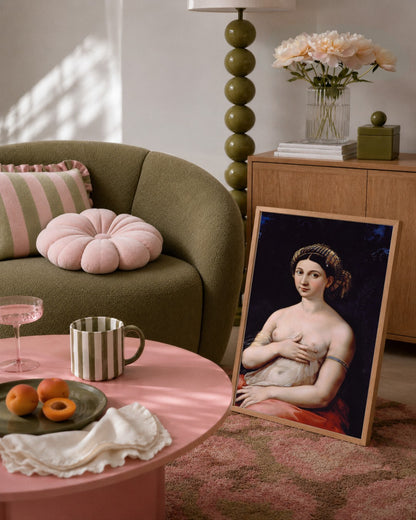 Renaissance Masters - Renaissance Masterpiece No. 312 - framed print in a styled room