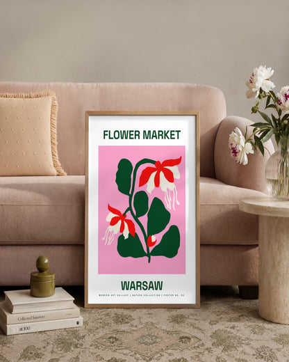 SENT Studio - Artistic Poster No. 30 - framed print in a styled room