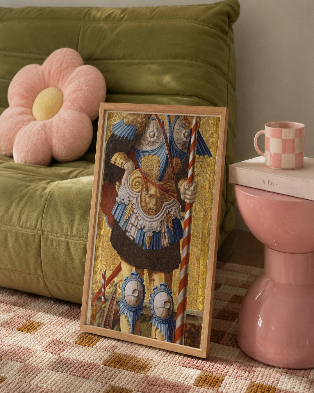 Renaissance Masters - Renaissance Masterpiece No. 262 - framed print in a styled room