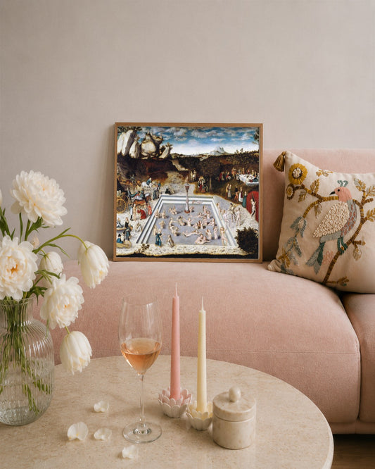 Renaissance Masters - Renaissance Masterpiece No. 275 - framed print in a styled room