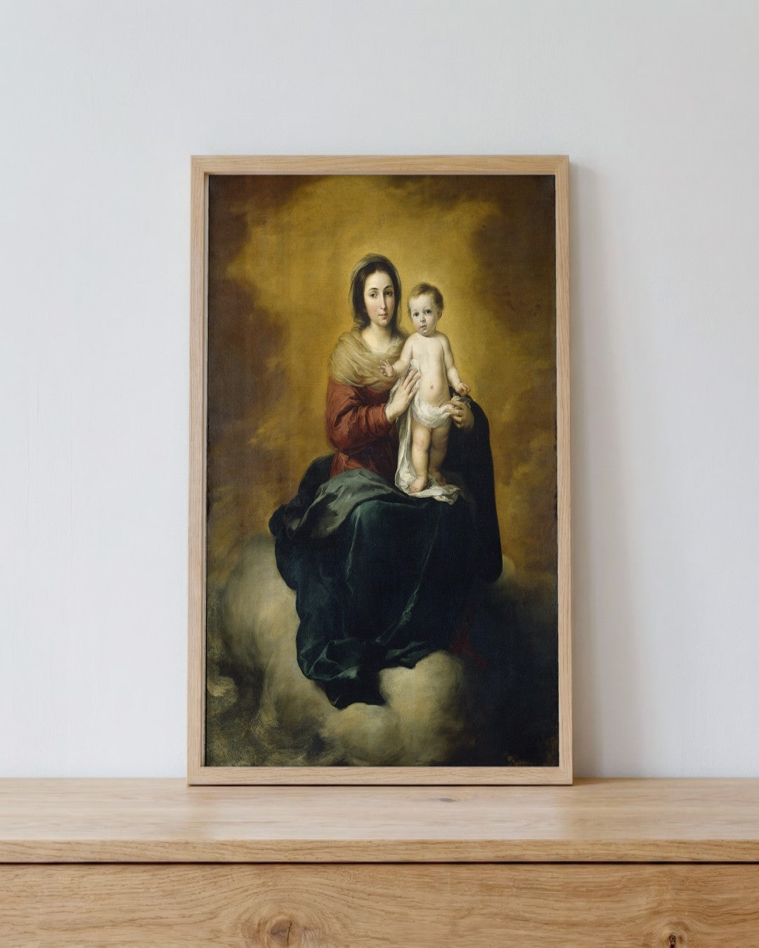Renaissance Masters - Renaissance Masterpiece No. 421 - framed print in a styled room