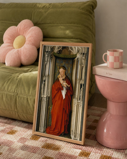 Renaissance Masters - Renaissance Masterpiece No. 165 - framed print in a styled room
