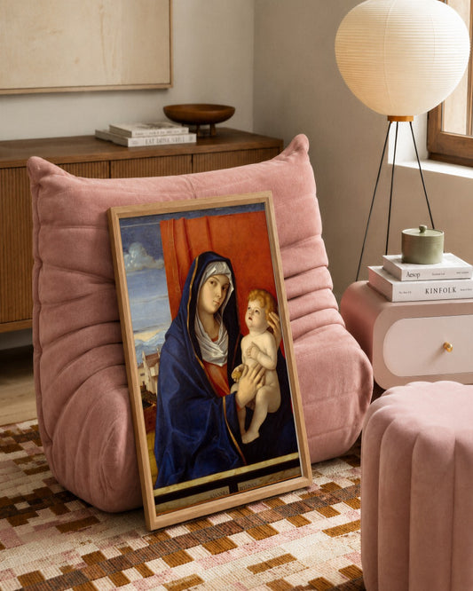 Renaissance Masters - Renaissance Masterpiece No. 141 - framed print in a styled room