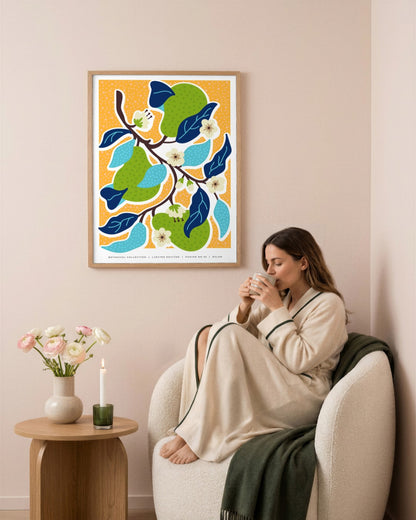 SENT Studio - Aesthetic Poster No. 45 - framed print in a styled room