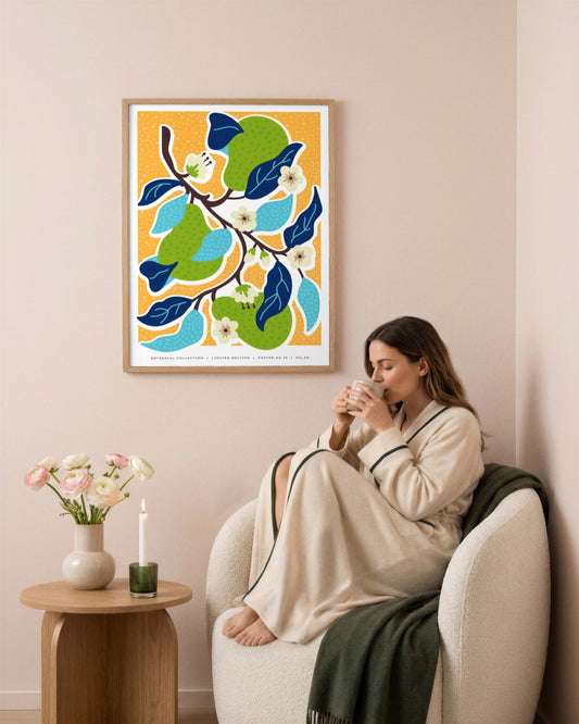 SENT Studio - Aesthetic Poster No. 45 - framed print in a styled room