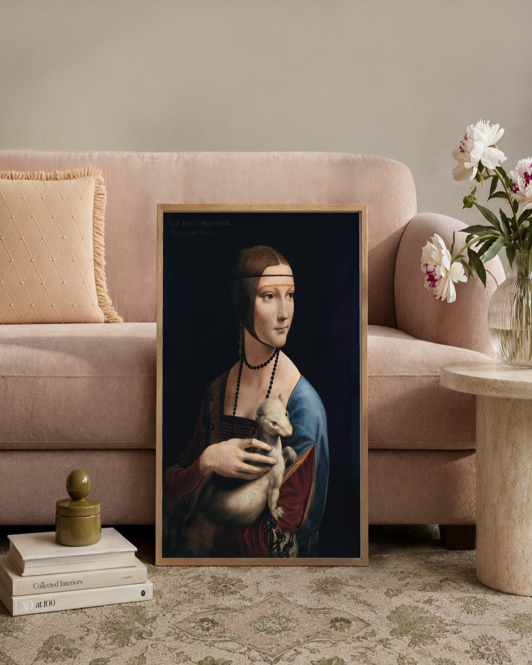 Renaissance Masters - Renaissance Masterpiece No. 315 - framed print in a styled room