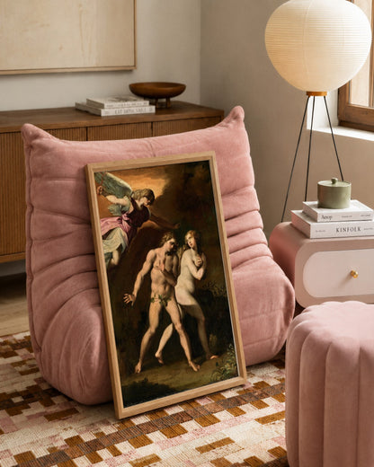 Renaissance Masters - Renaissance Masterpiece No. 389 - framed print in a styled room