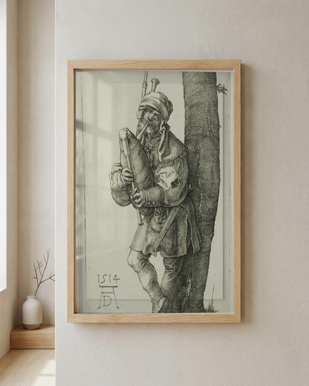 Renaissance Masters - Renaissance Masterpiece No. 178 - framed print in a styled room