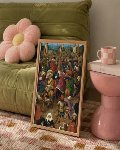 Renaissance Masters - Renaissance Masterpiece No. 42 - framed print in a styled room