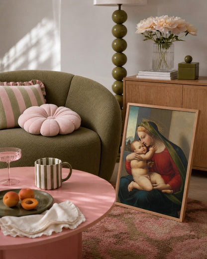 Renaissance Masters - Renaissance Masterpiece No. 146 - framed print in a styled room