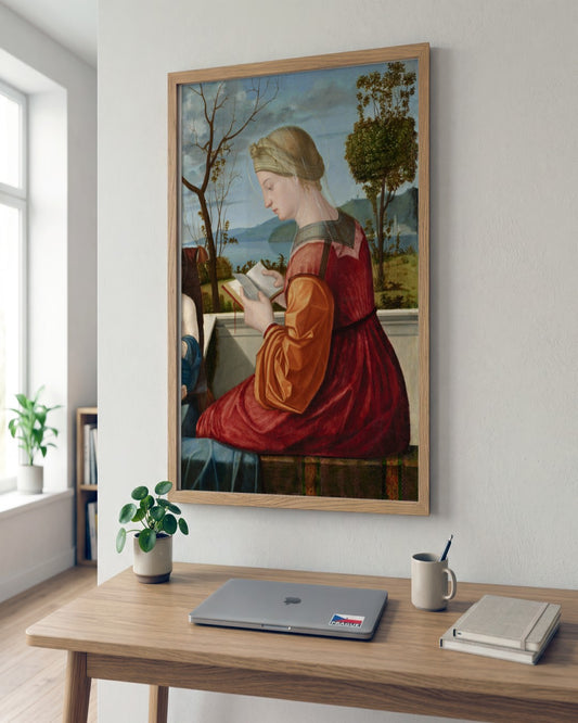 Renaissance Masters - Renaissance Masterpiece No. 87 - framed print in a styled room