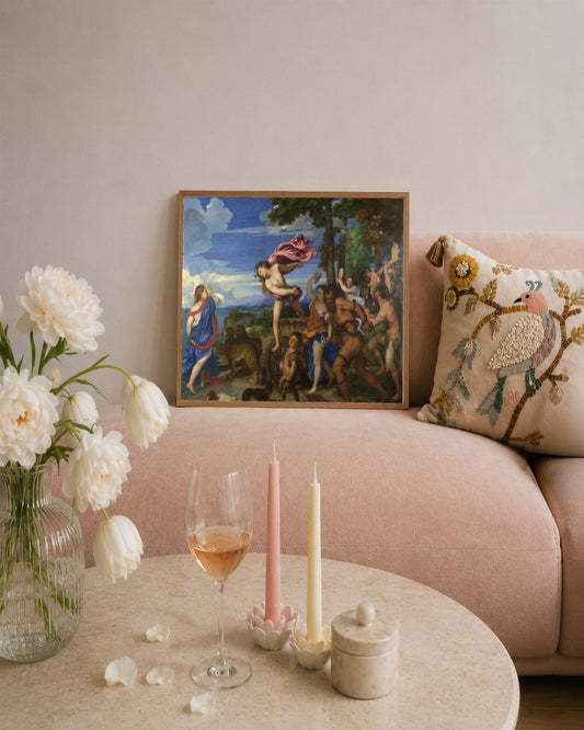 Renaissance Masters - Renaissance Masterpiece No. 249 - framed print in a styled room