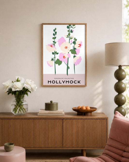 SENT Studio - Botanical Poster No. 11 - framed print in a styled room