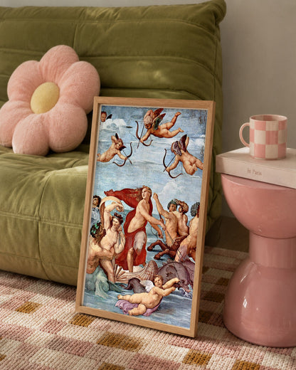 Renaissance Masters - Renaissance Masterpiece No. 300 - framed print in a styled room