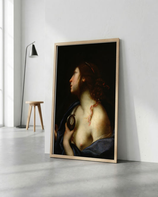 Renaissance Masters - Renaissance Masterpiece No. 45 - framed print in a styled room