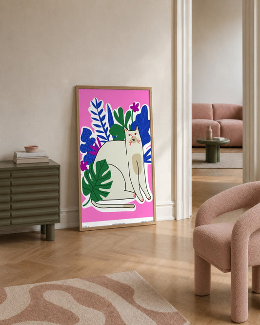 SENT Studio - Aesthetic Poster No. 13 - framed print in a styled room