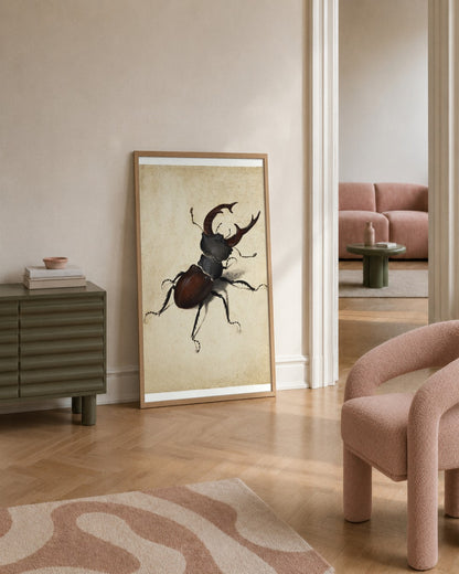 Renaissance Masters - Renaissance Masterpiece No. 212 - framed print in a styled room