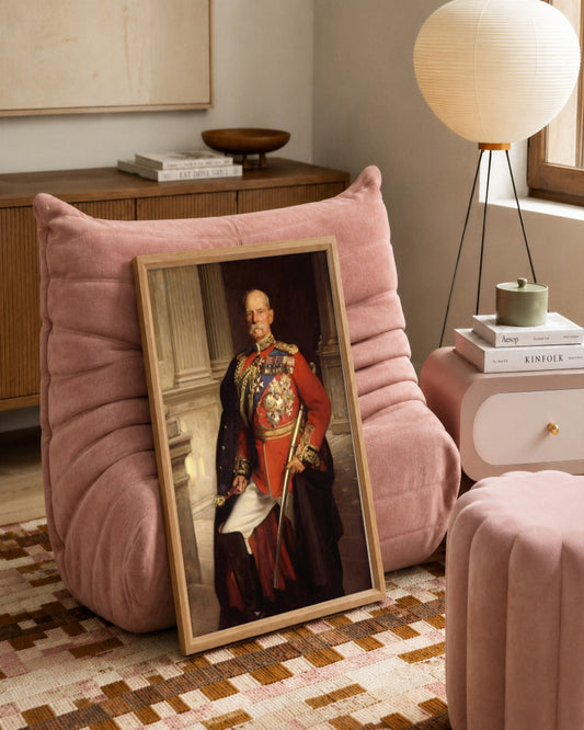 Renaissance Masters - Renaissance Masterpiece No. 250 - framed print in a styled room