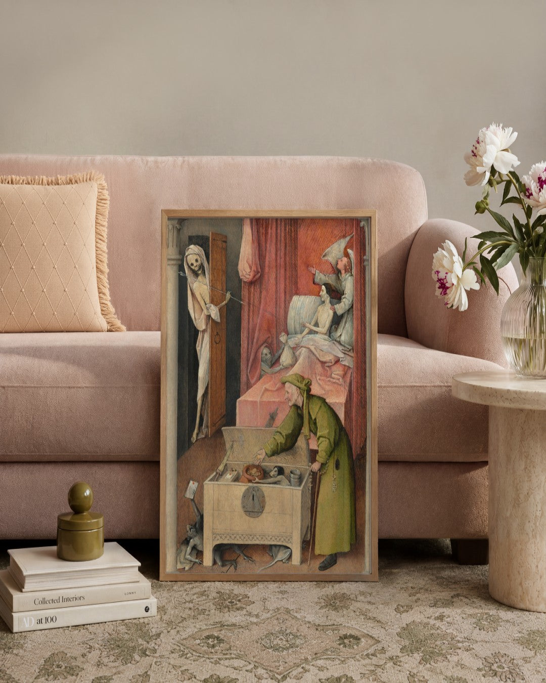 Renaissance Masters - Renaissance Masterpiece No. 226 - framed print in a styled room