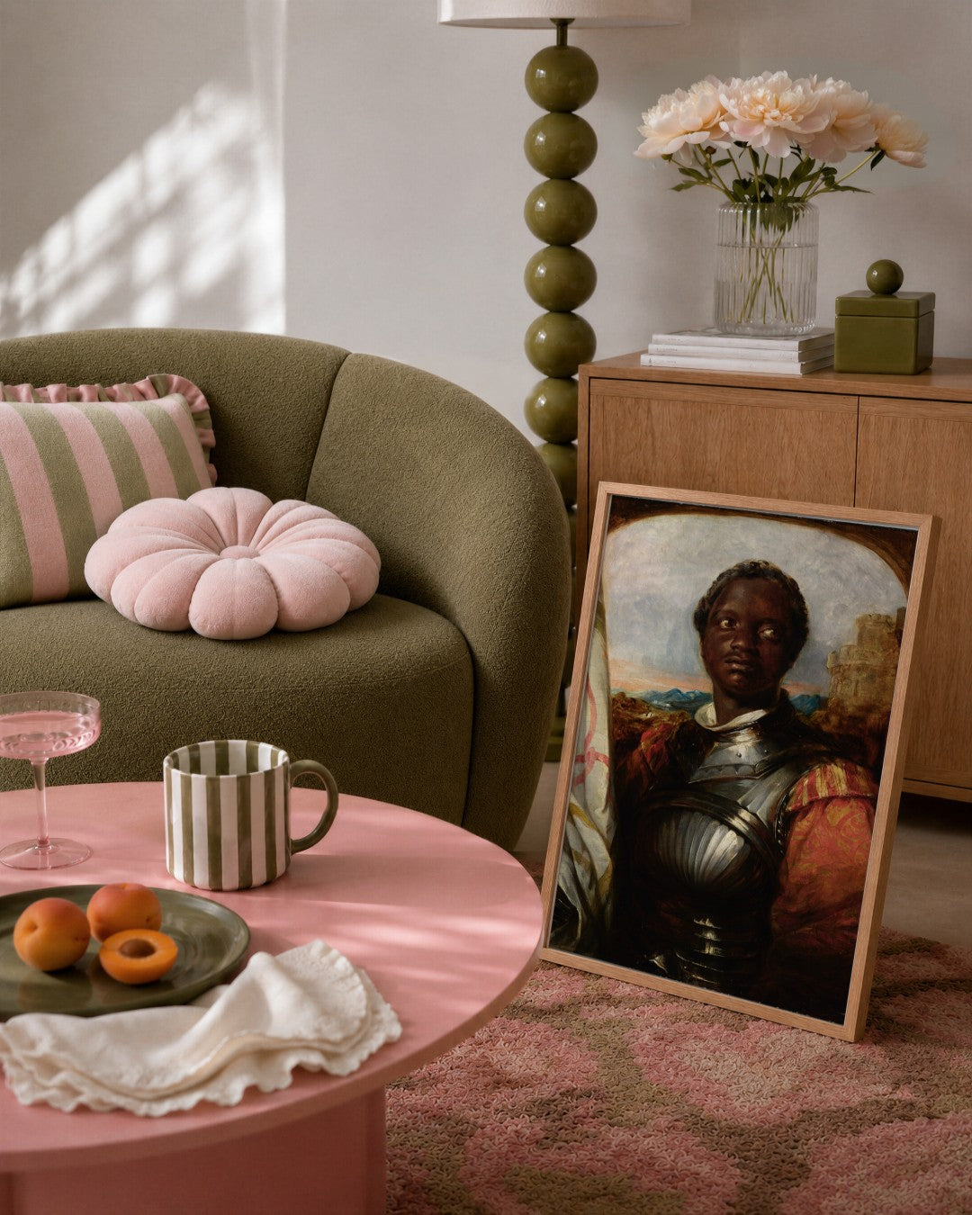 Renaissance Masters - Renaissance Masterpiece No. 78 - framed print in a styled room