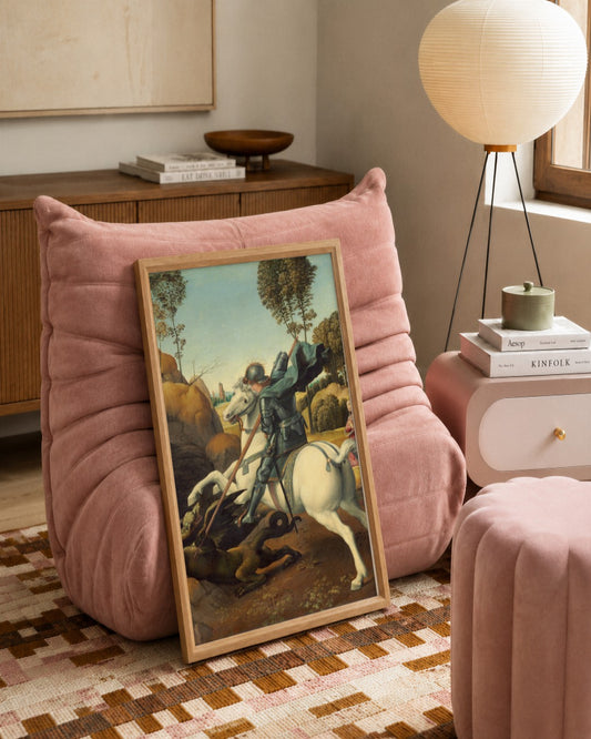 Renaissance Masters - Renaissance Masterpiece No. 224 - framed print in a styled room