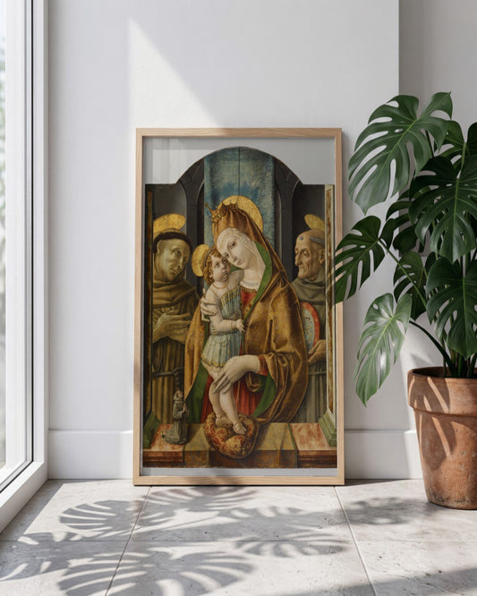 Renaissance Masters - Renaissance Masterpiece No. 58 - framed print in a styled room