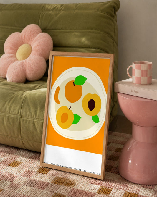 SENT Studio - Artistic Poster No. 21 - framed print in a styled room