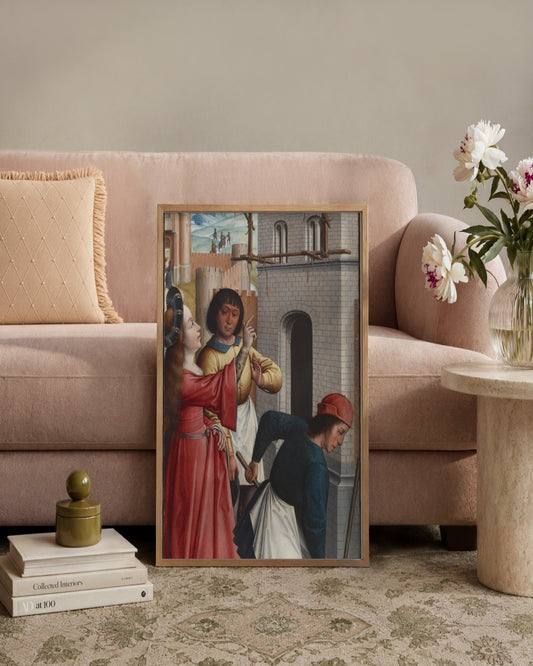 Renaissance Masters - Renaissance Masterpiece No. 66 - framed print in a styled room