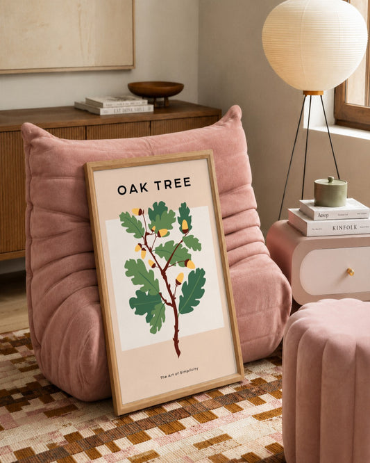 SENT Studio - Botanical Poster No. 59 - framed print in a styled room