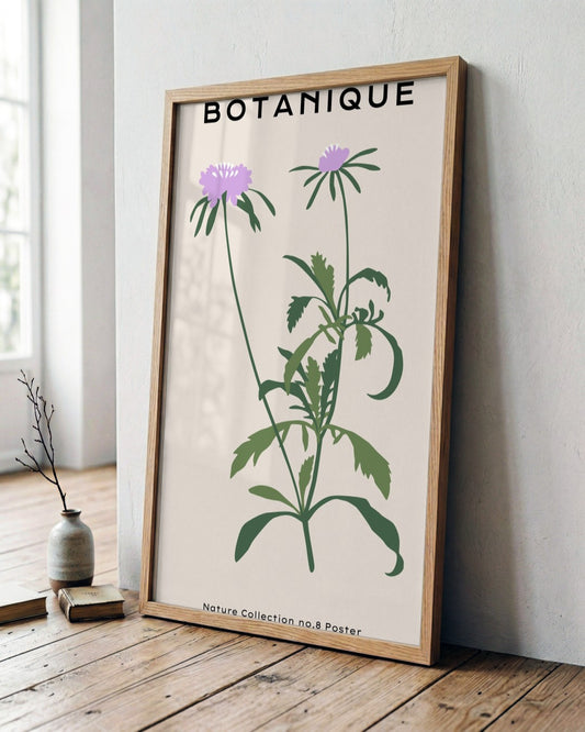 SENT Studio - Botanical Poster No. 53 - framed print in a styled room