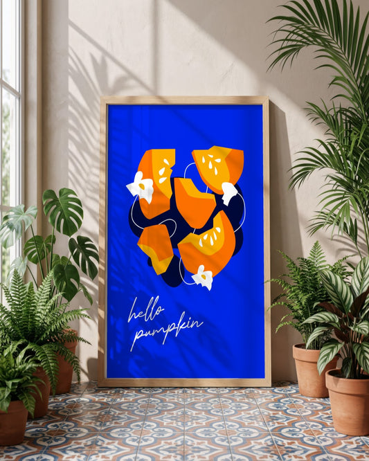 SENT Studio - Artistic Poster No. 12 - framed print in a styled room