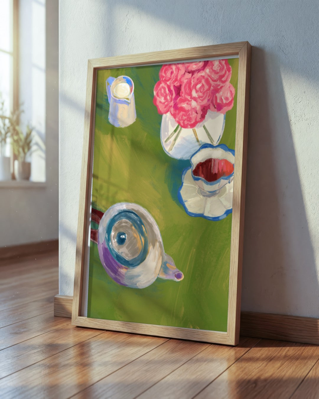 SENT Studio - Still Life No. 21 - framed print in a styled room