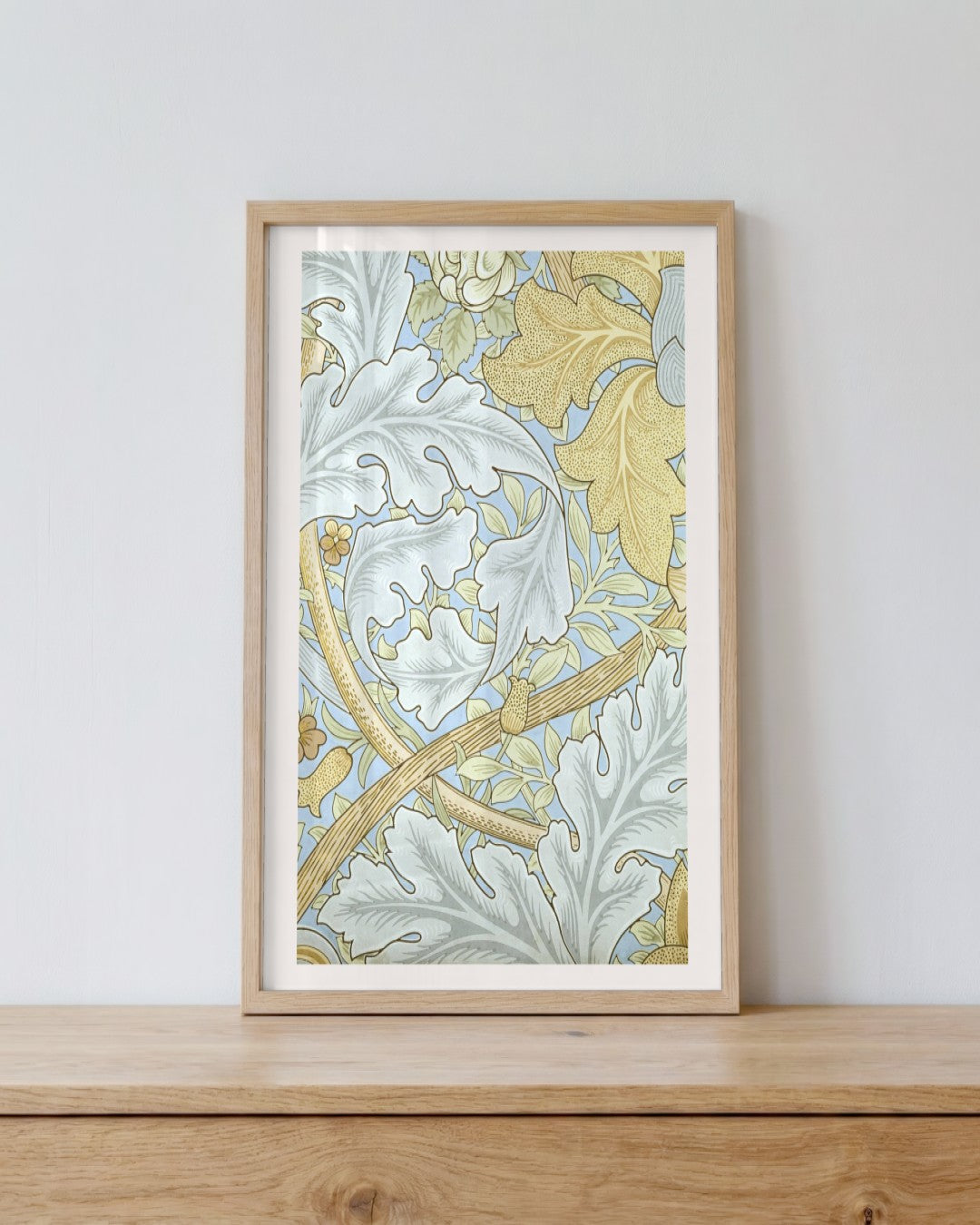 SENT Studio - Intricate Pattern No. 1 - framed print in a styled room